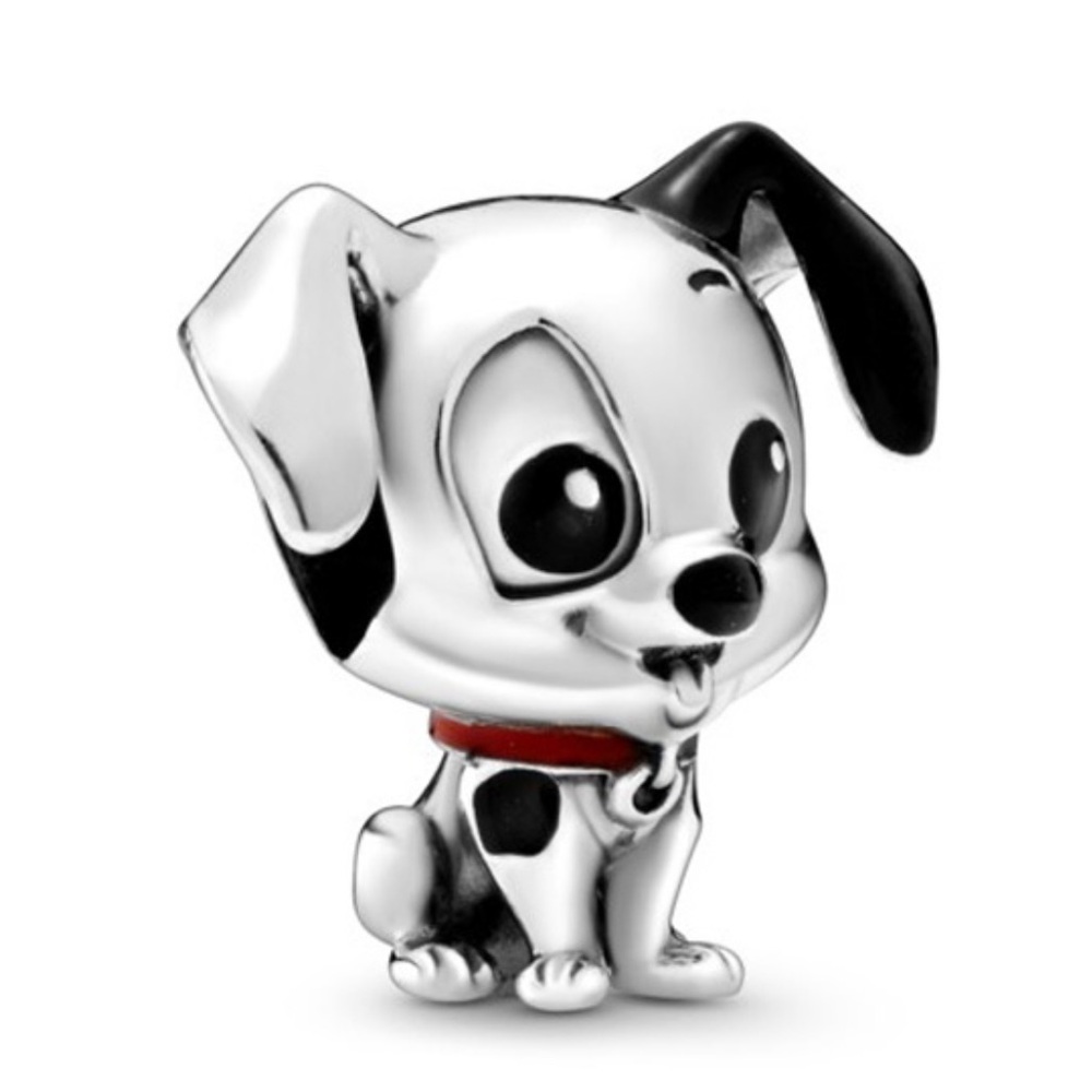 NWOT Disney 101 Dalmatians Patch Dog Animal Charm Sterling Silver 925